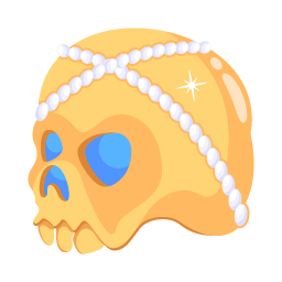 Gold Skull
